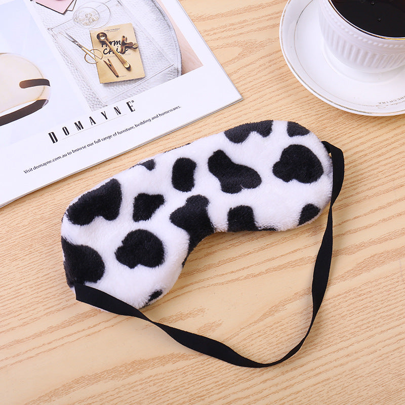 Cow Print Sleep Mask Secondary image